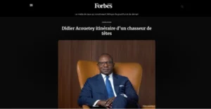 Lire la suite à propos de l’article Didier Acouetey itinéraire d’un chasseur de têtes